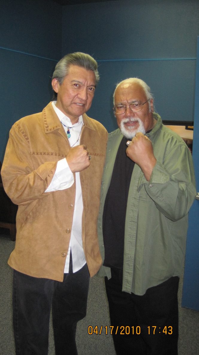 Larry Omaha with Other Person
